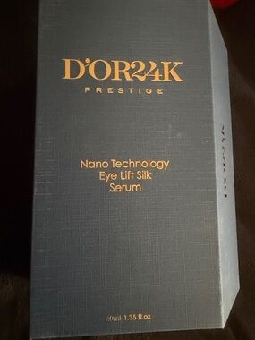 D'OR24K Prestige Nano Technology Eye Lift Silk Serum - Black & Gold